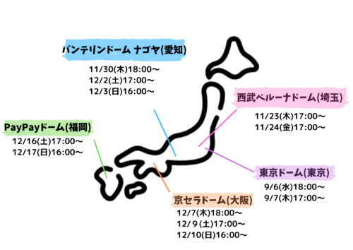 SEVENTEEN日本ドームツアーの詳細やチケット、座席情報 | sappy'sゆる ...